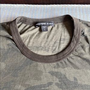 James perse Camo tee